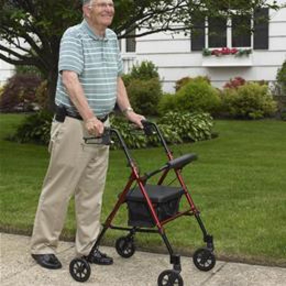 Image for product - Adjustable Height Rollator With 6